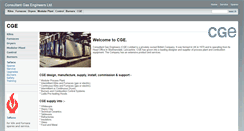 Desktop Screenshot of cgekilns.co.uk