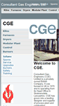 Mobile Screenshot of cgekilns.co.uk